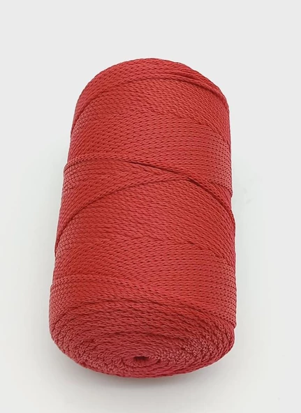 Çanta Aksesuar Angel Koyu Kırmızı Renk Polyester Makrome