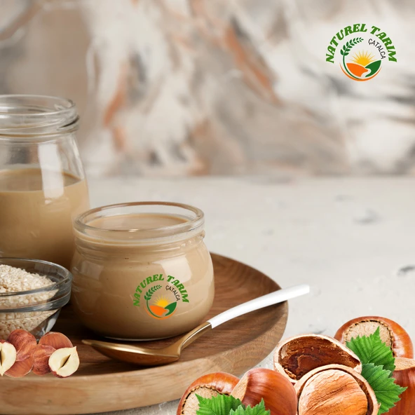 NATUREL ÇİĞ SUSAM TAHİNLİ FINDIK KREMASI - 3