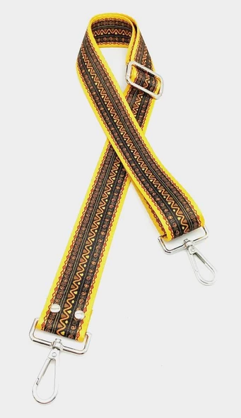 Çanta Aksesuar Polyester Kolon 120X4 Cm No:11 Gümüş Metalli