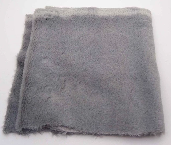 Çanta Aksesuar Gri Renk 70X60 Cm Kürk