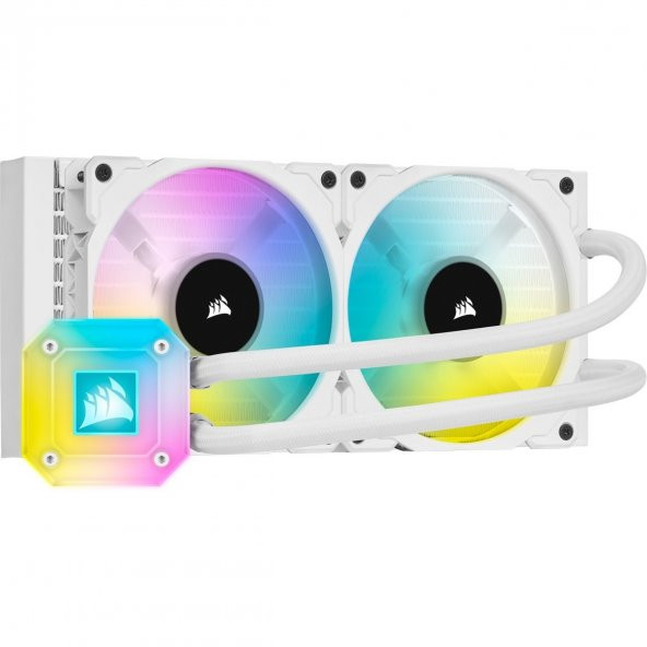 Corsair CW-9060050-WW ICUE H100I Elite Capellix RGB Fanlı Sıvı İşlemci Soğutucu