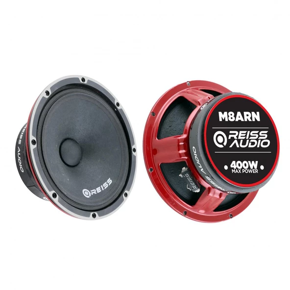 Reiss Oto Mıdrange 20CM 400W 2 Adet Reıss Audıo RS-M8ARN