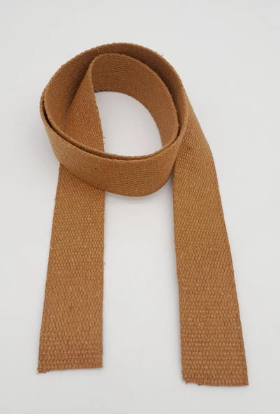 Çanta Aksesuar 4 Cm Pamuklu Kolon 2 Metre Koyu Sütlü Kahve - 2
