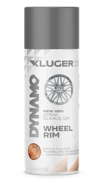 Dynamo Sprey Boya 400ml  GümüşGri ürün görseli