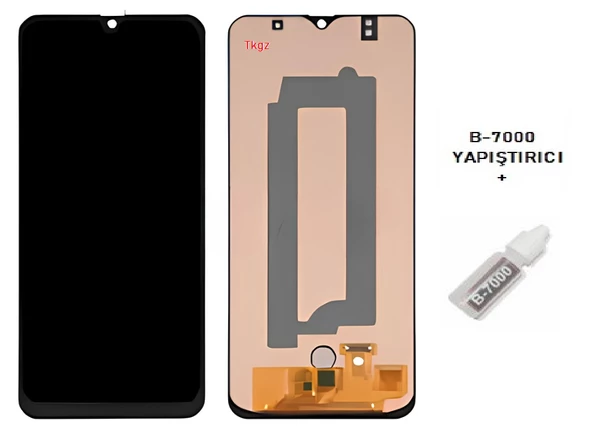 Tkgz - Samsung Galaxy A50 - SM-A505 Lcd Ekran Dokunmatik - A - Kalite + B-7000