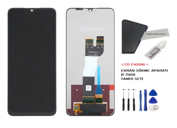 Tkgz - Samsung Galaxy A05s SM-A057 Lcd Ekran Dokunmatik   - A - Kalite + B-7000