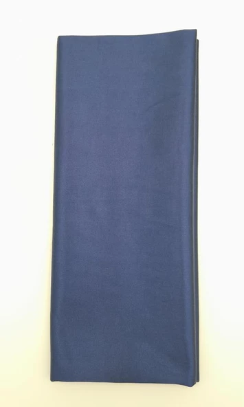 Çanta Aksesuar 120X50 cm Lacivert Renk Pamuklu Saten Astarlık Kumaş