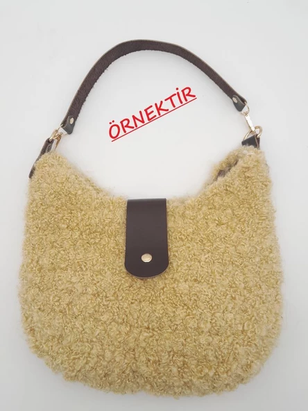 Çanta Aksesuar Buklet Boucle İp Mor Renk No:023 - 2