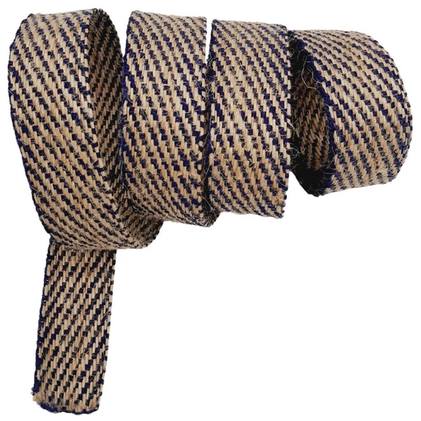 Çanta Aksesuar 3.5 cm Jüt Kolon Lacivert Renk 1 metre