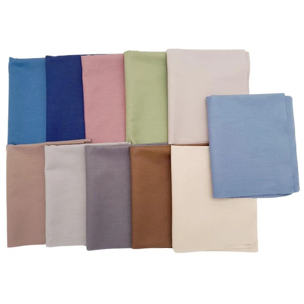 Çanta Aksesuar 30x25 cm Pamuklu Patchwork Kırkyama Parça Kumaş Set:02 - 1