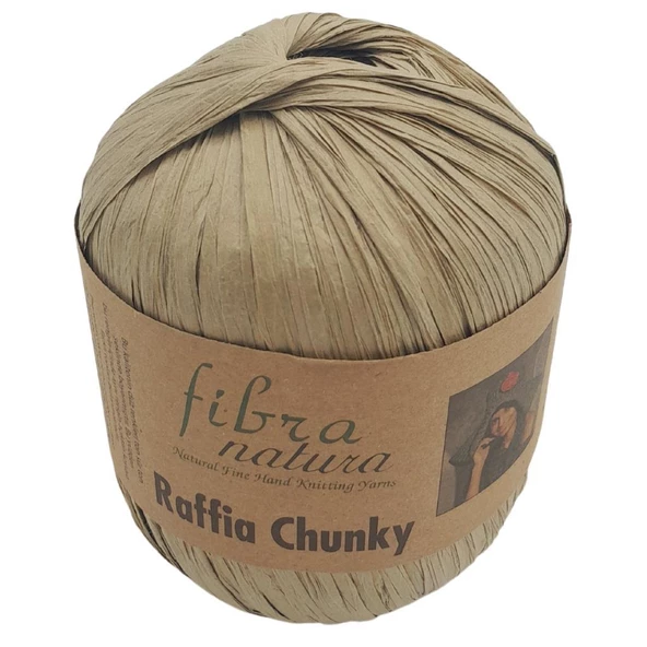 Çanta Aksesuar Himalaya Rafya Fibra Natura Raffia Chunky 114-15 - 2