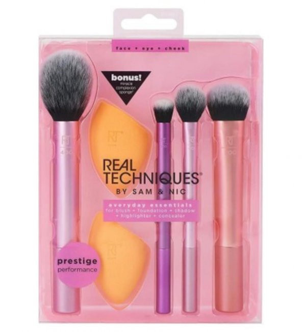 Real Techniques Everyday Essentials - Makyaj Fırça Seti 01997
