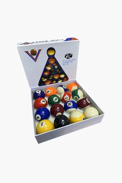 Pool Balls Amerikan Bilardo Top Seti 57.2 Mm