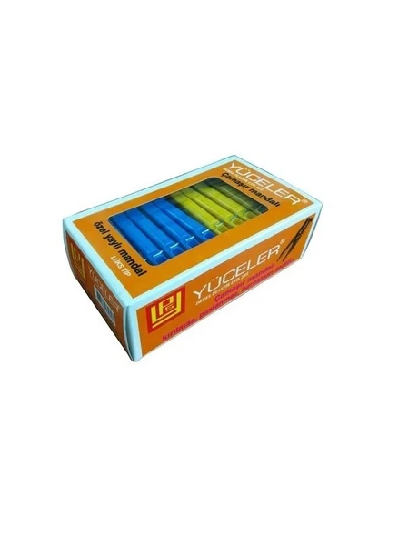 YÜCELER 24 LÜ ÇAMAŞIR MANDALI