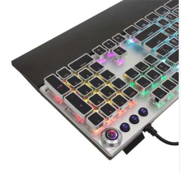 Quadro Q USB Türkçe Mekanik RGB Gaming Klavye