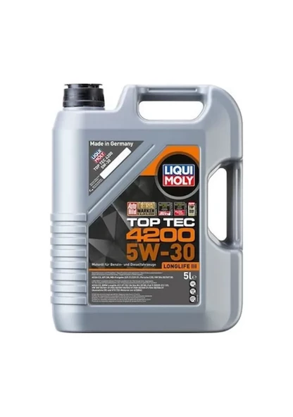 Liqui Moly Top Tec 4200 5W-30 5 Lt Motor Yağı