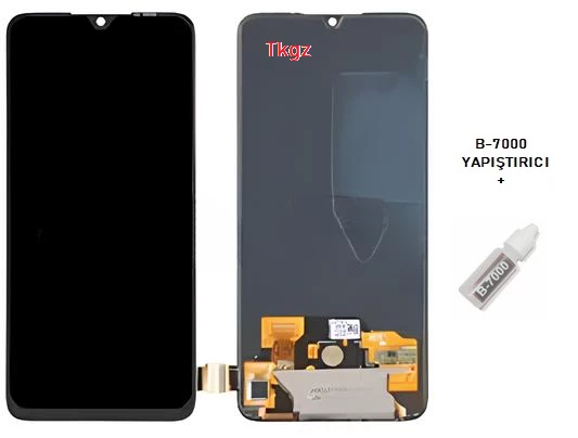 Tkgz - Xiaomi Mİ 9 LİTE Lcd Ekran Dokunmatik -A- Kalite + B-7000 ürün görseli 1