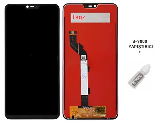 Tkgz - Xiaomi Mİ 8 LİTE Lcd Ekran Dokunmatik -A- Kalite + B-7000