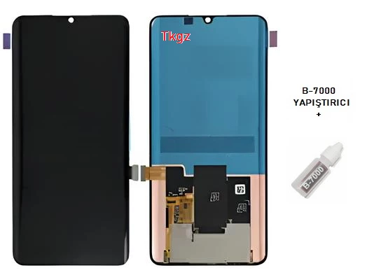 Tkgz - Xiaomi Mİ NOTE 10 Lcd Ekran Dokunmatik -A- Kalite + B-7000 ürün görseli 1