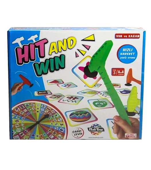 Vur ve Kazan Hızlı Hareket Çekiç ile Vurma Oyunu - Mavi Su Dünyası ürün görseli