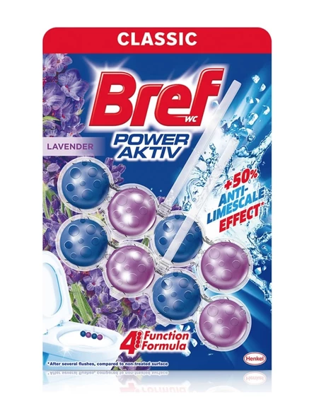 Bref Power Aktiv Duopack Klozet Bloğu Lavanta 100 gr
