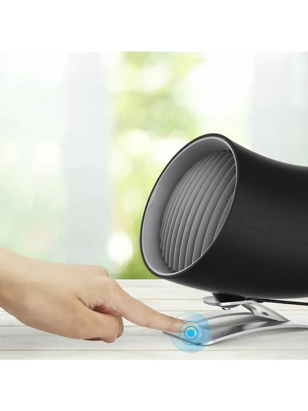 Spigen Masaüstü Mini Fan 3 Kademeli Vantilatör H911 Black - Resim 3