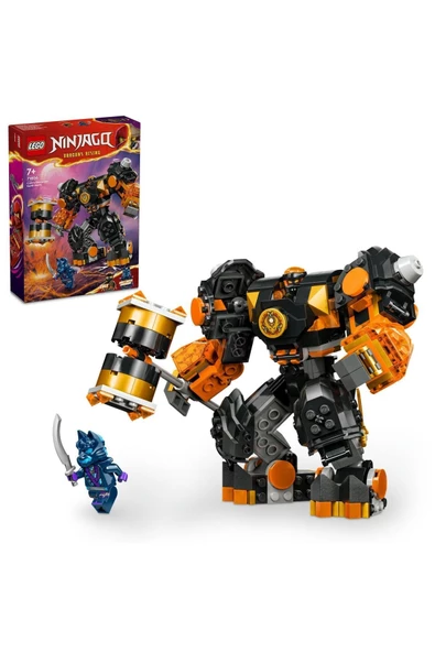 ® NINJAGO® Cole’un Toprak Elementi Robotu 71806 - 7 Yaş ve Üzeri İçin Yapım Seti (235 Parça)