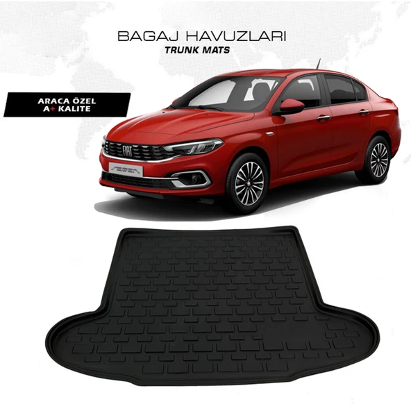 Fiat Egea Sedan Bagaj Havuzu 2015 Model ve Sonrası