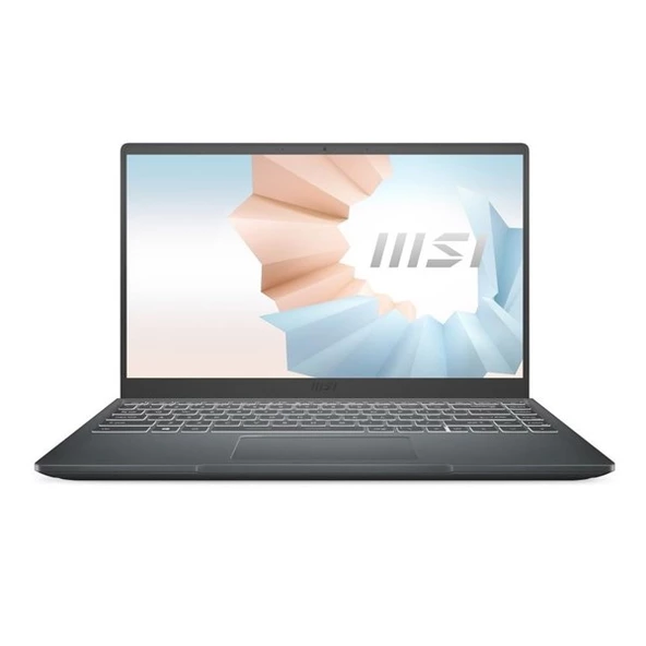 MSI 14" MODERN 14 C12MO-1039XTR CORE i7 1255U-16GB RAM-512GB NVME-FDOS - 1