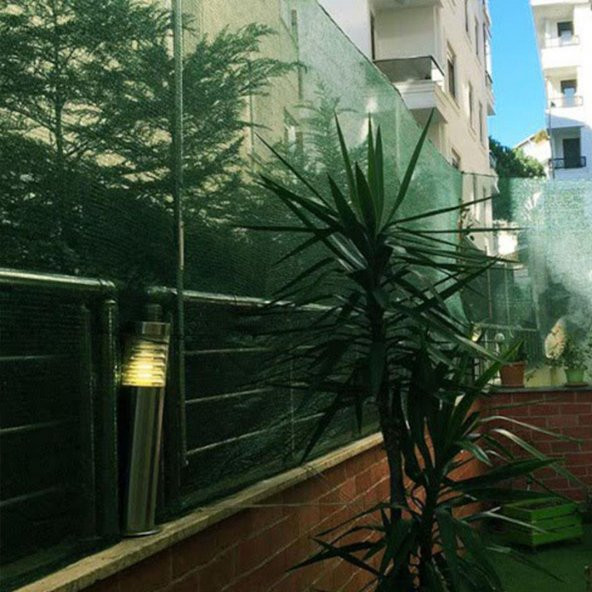 40 GÖLGELİK 1,25x200 metre GÖLGE KORUMA TÜLÜ BAHÇE ÇİTİ GÖLGELEME BRANDA TENTE - Resim 2