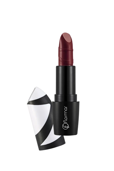Flormar Ruj - Revolution Perfect Lipstick Burgundy Mission 8690604200382