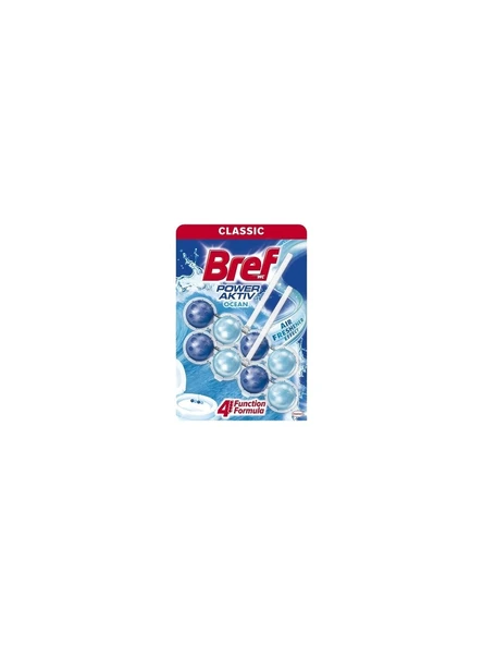 Bref Wc Power Aktiv Duopack Katı Tuvalet Bloğu Okyanus