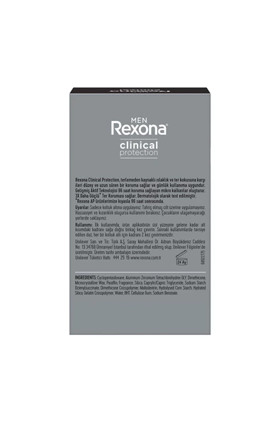 Rexona Men Clinical Protection Erkek Stick Deodorant Active Fresh 45 Ml - 7