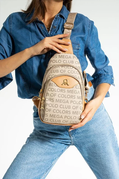 Kadın Body Bag Göğüs Çantası Vegan Deri 27*17 Cm Günlük Kullanıma Uygun Suni Deri BadyBag - 10