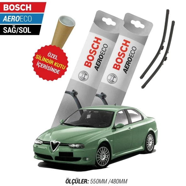 Alfa Romeo 146 1996  Silecek Takımı Bosch Aeroeco ürün görseli