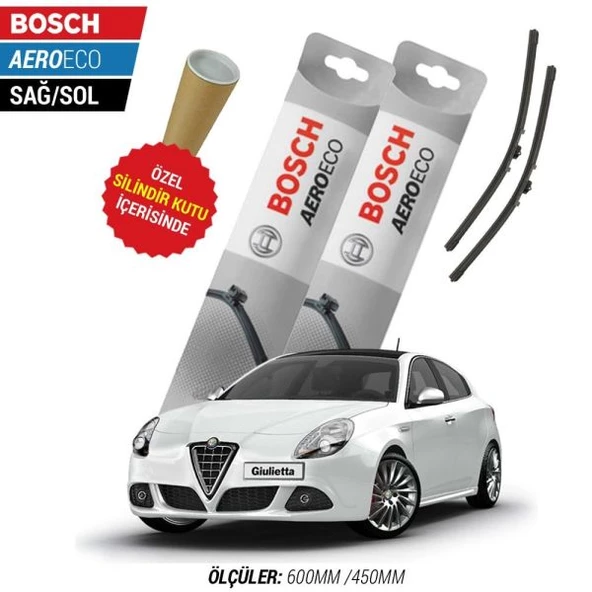 Alfa Romeo Giulietta 2014  Silecek Takımı Bosch Aeroeco