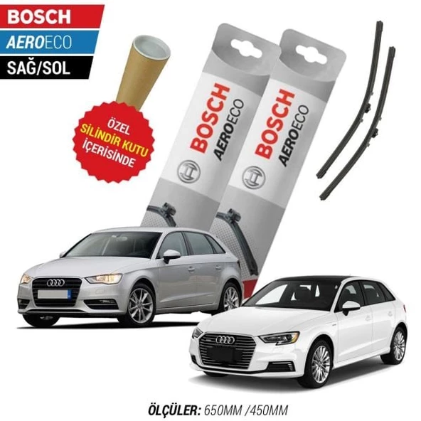 Audi A3 2017  Silecek Takımı Bosch Aeroeco ürün görseli