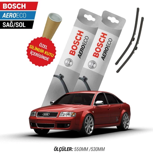 Audi A6 1997  Silecek Takımı Bosch Aeroeco