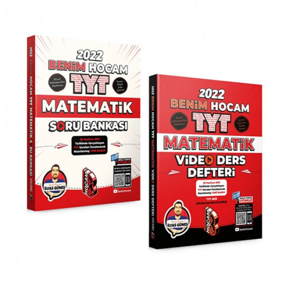 2022 Tyt Matematik Soru Bankası ve Video Ders Defteri Benim Hocam Yayınları - 1