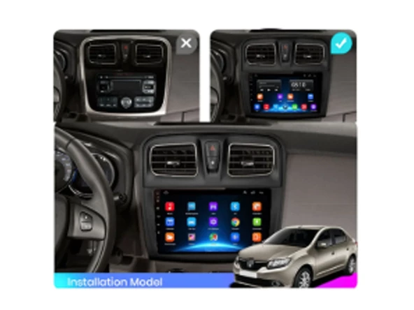 Renault Symbol Multimedya (2012-2016) 4 GB RAM 32 GB Hafıza 4 Çekirdek Navigold - 11