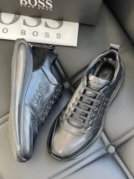 HUGO BOSS SİYAH SNEAKER - 2