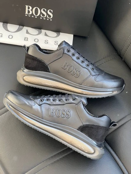 HUGO BOSS SİYAH SNEAKER - 3