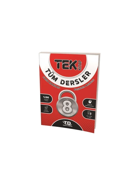 Tandem Yayınları 8.Sınıf Tek Kitap Tüm Dersler Soru Bankası