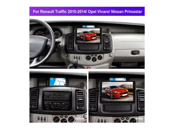 Renault Trafic Multimedya (2011-2014) 6 GB RAM 64 GB Hafıza 8 Çekirdek Navigatör Premium Series - Resim 9