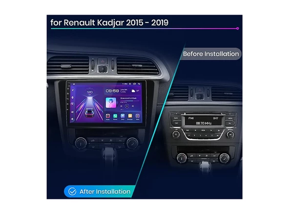Renault Kadjar Multimedya (2015-2017) 2 GB RAM 32 GB Hafıza 4 Çekirdek Nakamichi - Resim 9