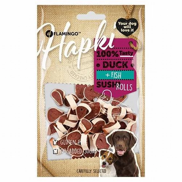 Flamingo Hapki Ördekli ve Balıklı Köpek Ödülü 85 Gr