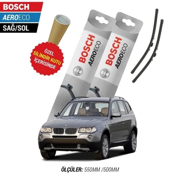 Bmw X3 E83 2008  Silecek Takımı Bosch Aeroeco