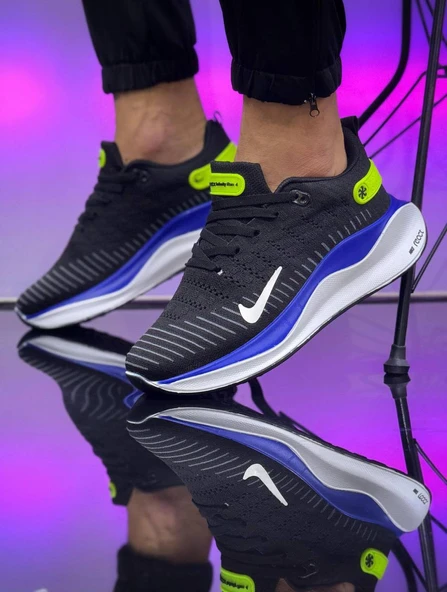 NİKE İNFİNİTY RN 4 MENS RUNNİG BLACK GREEN