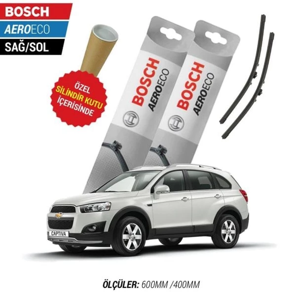 Chevrolet Captiva 2007  Silecek Takımı Bosch Aeroeco