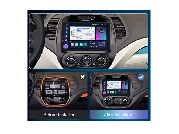 Renault Captur Multimedya (2011-2016) 2 GB RAM 32 GB Hafıza 4 Çekirdek Necvox - Resim 9